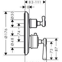 Axor Montreux 16801000 (хром) Image #2