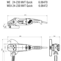 Metabo WE 24-230 MVT Quick 606470000 Image #6