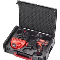 Milwaukee M12 BDDXKIT-202C 4933447836 (с 2-мя АКБ, кейс) Image #6