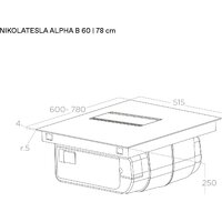 Elica NikolaTesla Alpha B BL/A/60 PRF0196211 Image #2