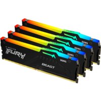 Kingston FURY Beast RGB 4x32ГБ DDR5 5200 МГц KF552C40BBAK4-128