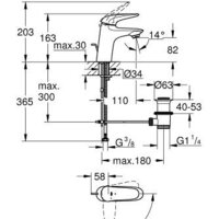 Grohe Eurostyle S-Size (хром) [23709003] Image #3