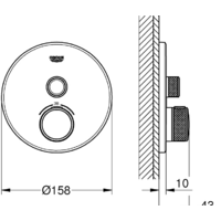 Grohe Grohtherm SmartControl 29118000 Image #2