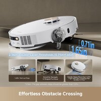 Dreame L50 Ultra Robot Vacuum (евровилка, белый) Image #6