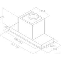 Elica Hidden 2.0 @ IX/A/90 PRF0164356 Image #4