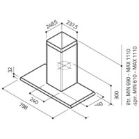 Elica GALAXY BLIX/A/80 Image #2