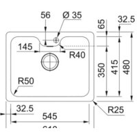 Franke Bell BCX 110-55 TL 122.0689.806 Image #2