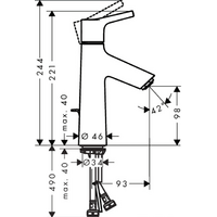 Hansgrohe Talis S LowFlow 72024000 Image #2