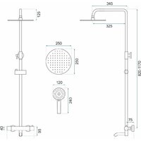 Rea Lungo matt gold REA-P6604 Image #9