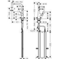 Hansgrohe Metris M71 73800800 Image #3