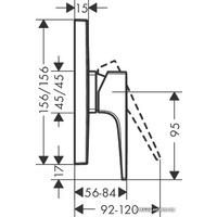 Hansgrohe Metropol 32565670 (черный матовый) Image #2