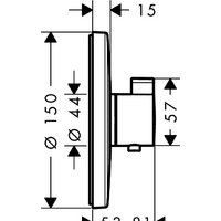 Hansgrohe Ecostat S [15755000] Image #2