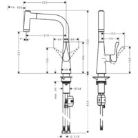 Hansgrohe Metris 220 14834800 Image #2