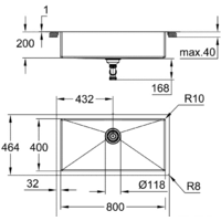 Grohe K700 90-S 86,4/46,4 1.0 31580SD1 Image #3