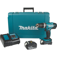 Makita DHP453SFE (с 2-мя АКБ, кейс)