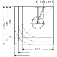 Hansgrohe Raindance Select 300 Showerpipe (27114000) Image #4