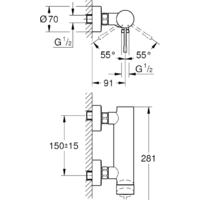 Grohe Essence New 33636GN1 (золотой матовый) Image #2