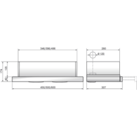 Elikor Интегра Glass 60Н-400-В2Д (нержавеющая сталь/черное стекло) (940982) Image #2