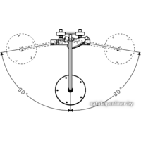 Hansgrohe Raindance Select 240 Showerpipe (27115000) Image #4