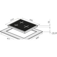 HOMSair HGG433TGCBK Image #2