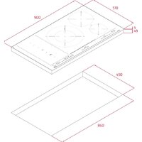 TEKA IBF 95-G1 MST Infinity Matt Black Image #7