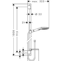 Hansgrohe Raindance Select E 120 EcoSmart 26623400 (белый/хром) Image #15