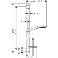 Hansgrohe Raindance Select E 120 EcoSmart 26623000 (хром) Image #15