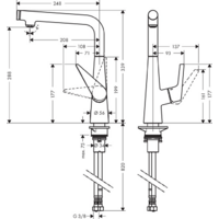 Hansgrohe Talis Select S 72820800 Image #2