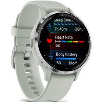 Garmin Venu 3S (шалфей, с силиконовым ремешком) Image #2