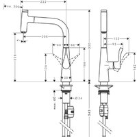 Hansgrohe Metris Select 240 14857800 Image #2