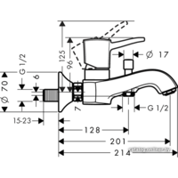 Hansgrohe Metropol Classic 31340000 (хром) Image #2