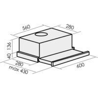 MBS Canna 260 (белое стекло) Image #2