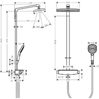 Hansgrohe Raindance Select E 360 1jet 27286000 (хром) Image #13