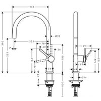 Hansgrohe Talis M54 72804000 Image #2