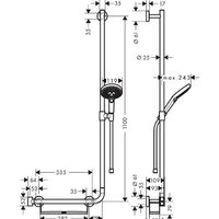 Hansgrohe Raindance Select S 26326000 (хром) Image #6