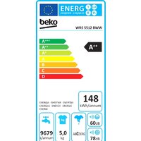 BEKO WRS 5512 BWW Image #3