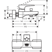 Hansgrohe Metropol 32540990 (золотистый) Image #2