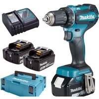 Makita DDF485RF3J (с 3-мя АКБ, кейс)