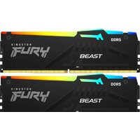 Kingston FURY Beast RGB 2x16ГБ DDR5 6000 МГц KF560C36BBE2AK2-32