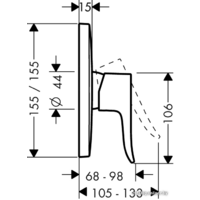 Hansgrohe Metris 31456000 Image #2