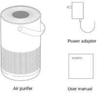 SmartMi Air Purifier P1 ZMKQJHQP11 (международная версия, темно-серый) Image #10