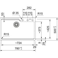 Franke Maris UBG 610-72 114.0741.506 (графит) Image #2