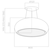 Elica SEASHELL WH/F/80 Image #3