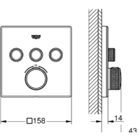 Grohe Grohtherm SmartControl 29157LS0 Image #5