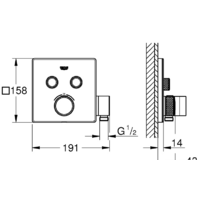 Grohe Grohtherm SmartControl 29125000 Image #2