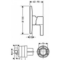 Hansgrohe Focus E 31966000 Image #2