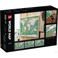 LEGO Art 31203 Карта мира Image #2