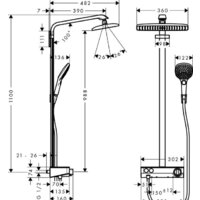 Hansgrohe Raindance Select E 360 1jet 27288000 (хром) Image #5