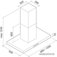 Falmec Design Plane Isola 600 (120) Image #6