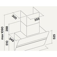 Falmec Flipper NRS 85 800 м3/ч (белый) Image #3